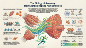 Read more about the article Exercise as Medicine: How Physical Activity Reverses the Molecular Hallmarks of Muscle Aging
