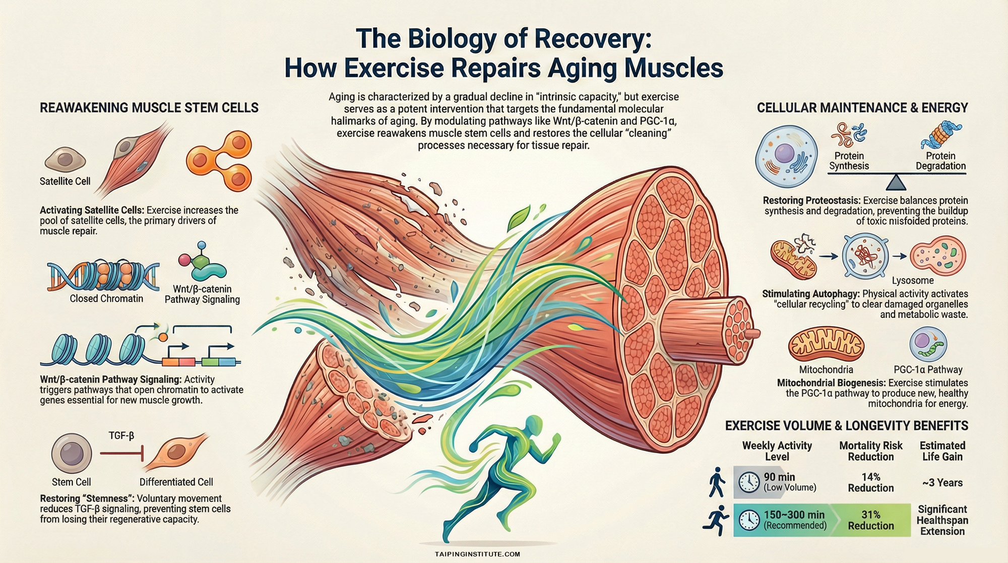 You are currently viewing Exercise as Medicine: How Physical Activity Reverses the Molecular Hallmarks of Muscle Aging